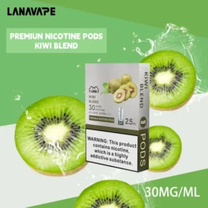 【奇異果口味】LANA煙彈|LANA一代主機通用|29種口味|發光透明霧化彈 2.5ml/3枚入 #台灣正品現貨