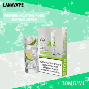 【雪碧口味】LANA煙彈|LANA一代主機通用|29種口味|發光透明霧化彈 2.5ml/3枚入 #台灣正品現貨