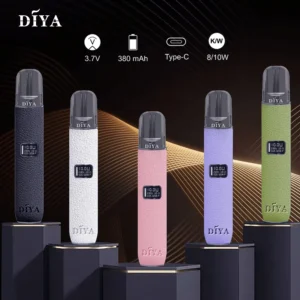 【DIYA 叮啞主機】通用一代煙彈 | 一代皮革顯示屏主機